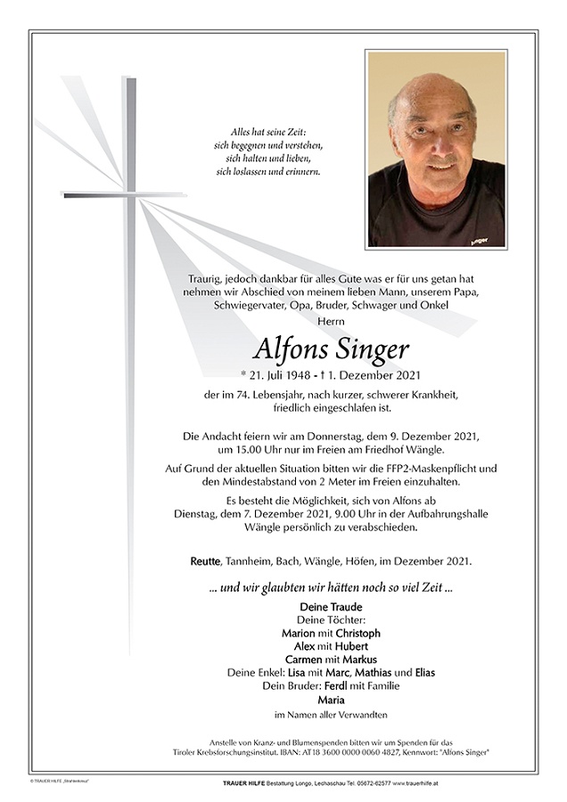 Alfons Singer